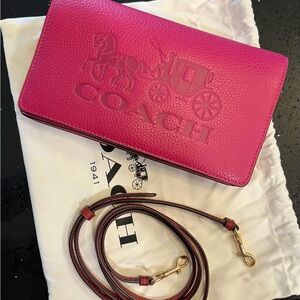 Coach Anna Foldover Clutch Crossbody